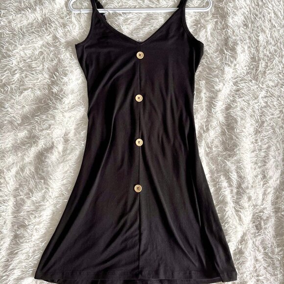 ARDENE - Mini Black Summer Dress - Picture 1 of 6